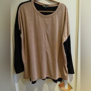 New Serena Williams Color Block Tunic Shirt Plus XL